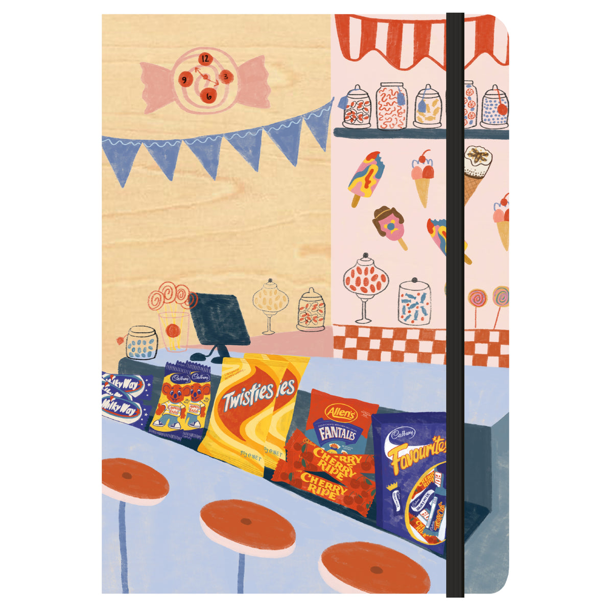 Wood Cover A5 Journal Bundle - 6 Pack - Life Down Under Collection