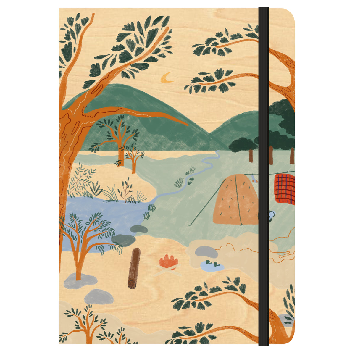 Wood Cover A5 Journal Bundle - 6 Pack - Life Down Under Collection