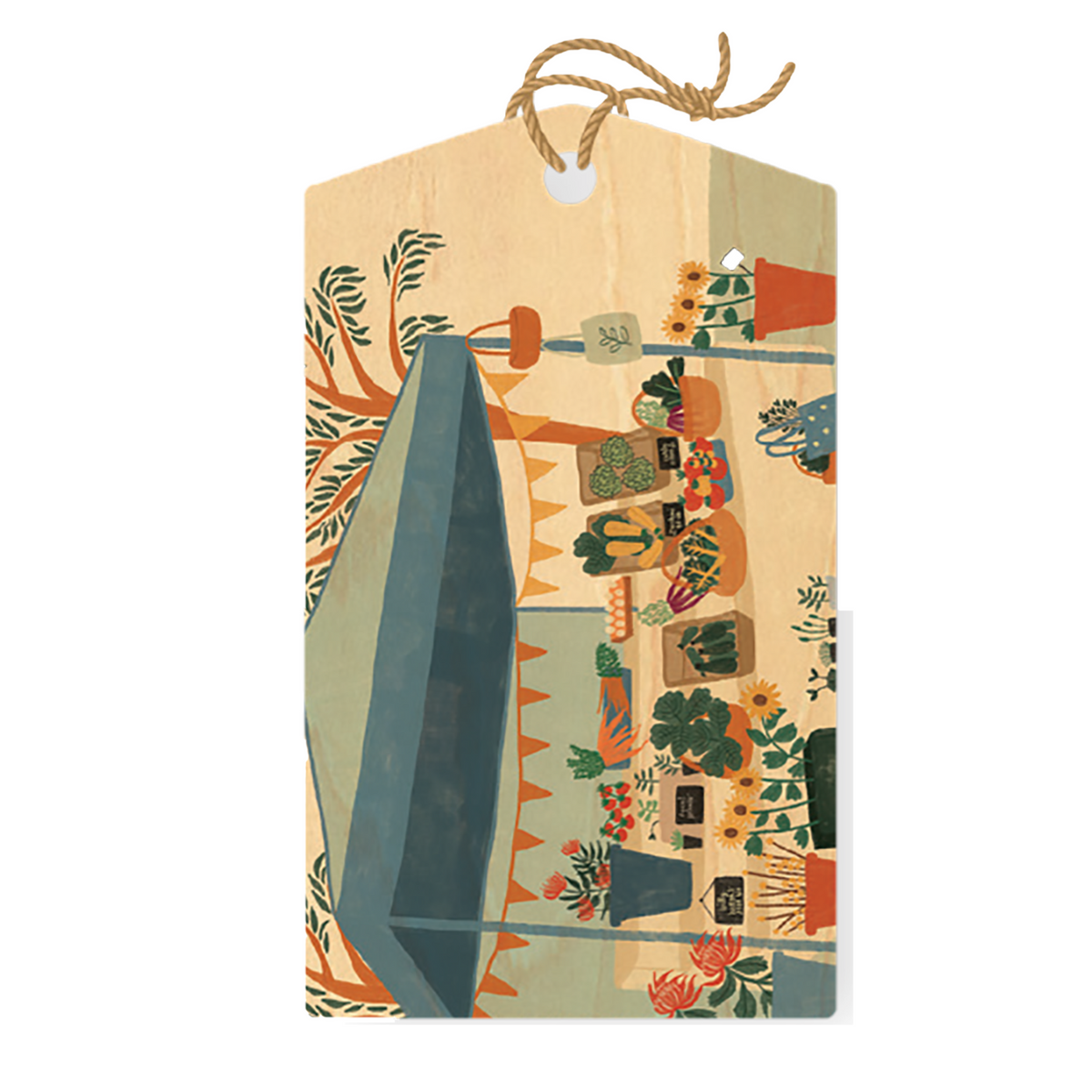 Wood Gift Tag Bundle - 6 Pack - Life Down Under