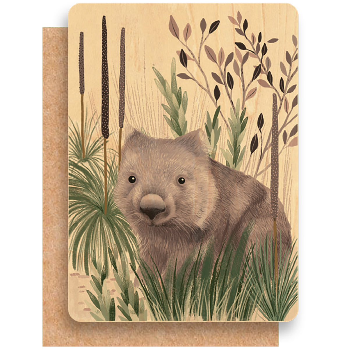 Wombat Maple Wood Gift Pack