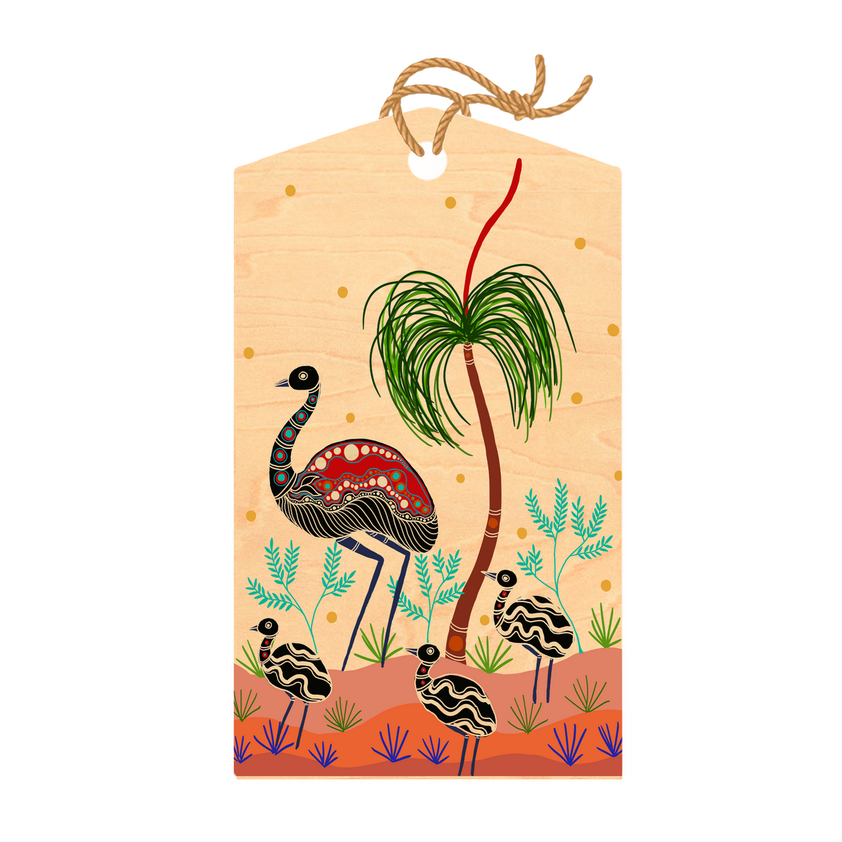 Wood Gift Tag Bundle - 6 Pack - Jigay Collection