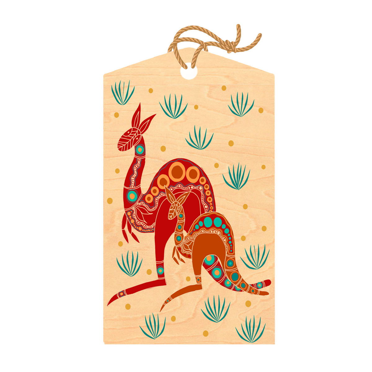 Wood Gift Tag Bundle - 6 Pack - Jigay Collection