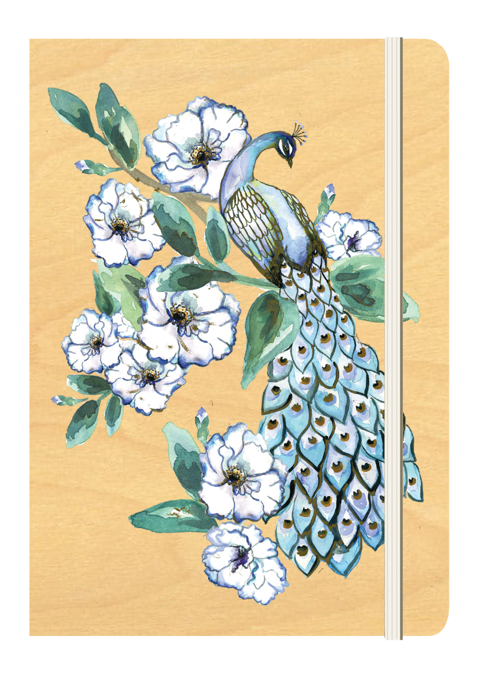 Wood Cover A5 Journal Bundle - 6 Pack - Garden Collection