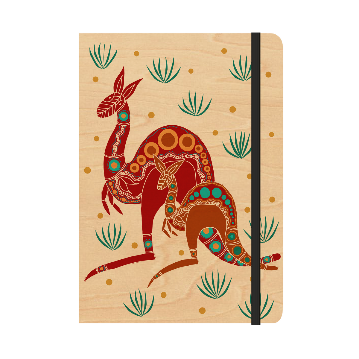 Wood Cover B6 Notebook Bundle - 6 Pack - Jigay Collection