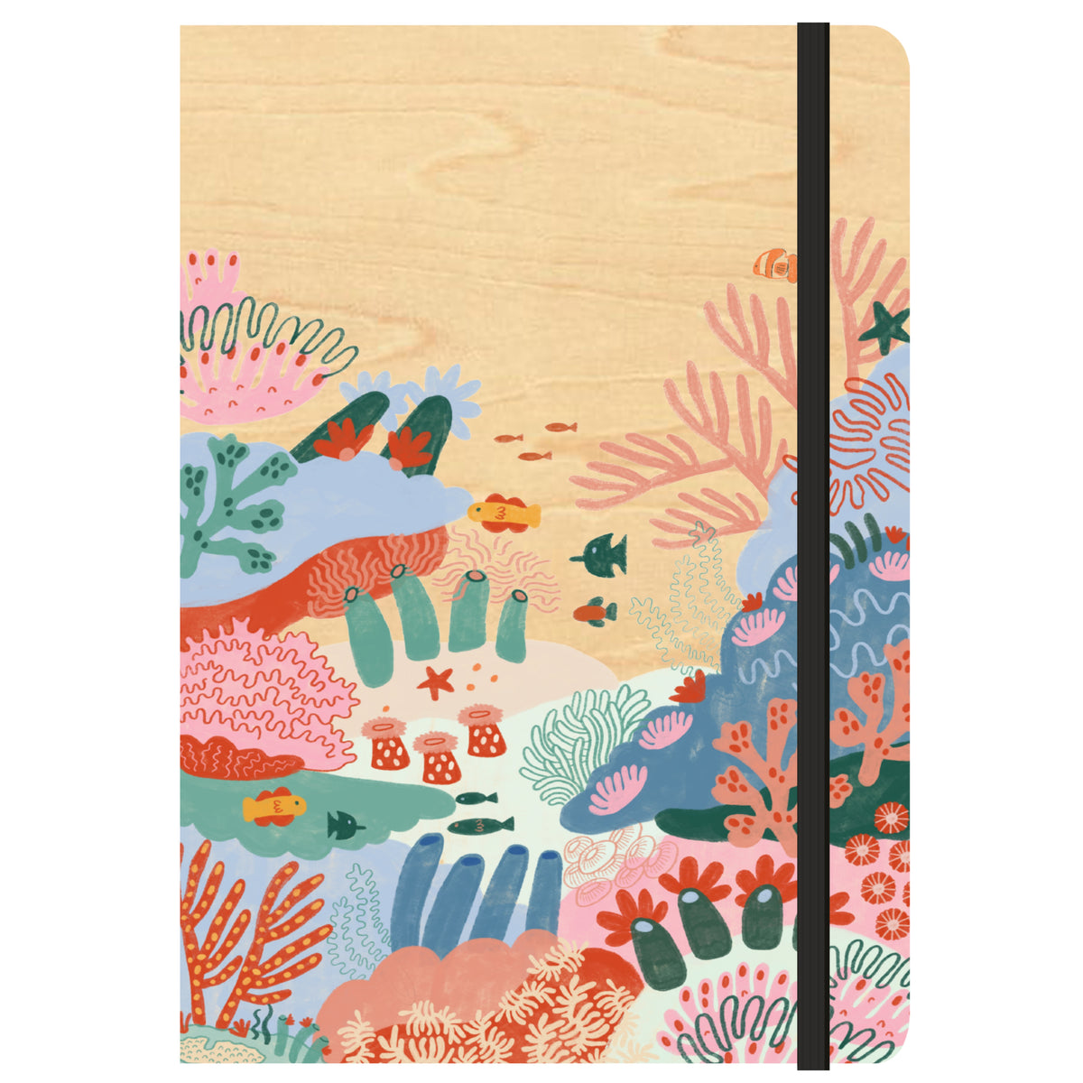 Wood Cover A5 Journal Bundle - 6 Pack - Life Down Under Collection