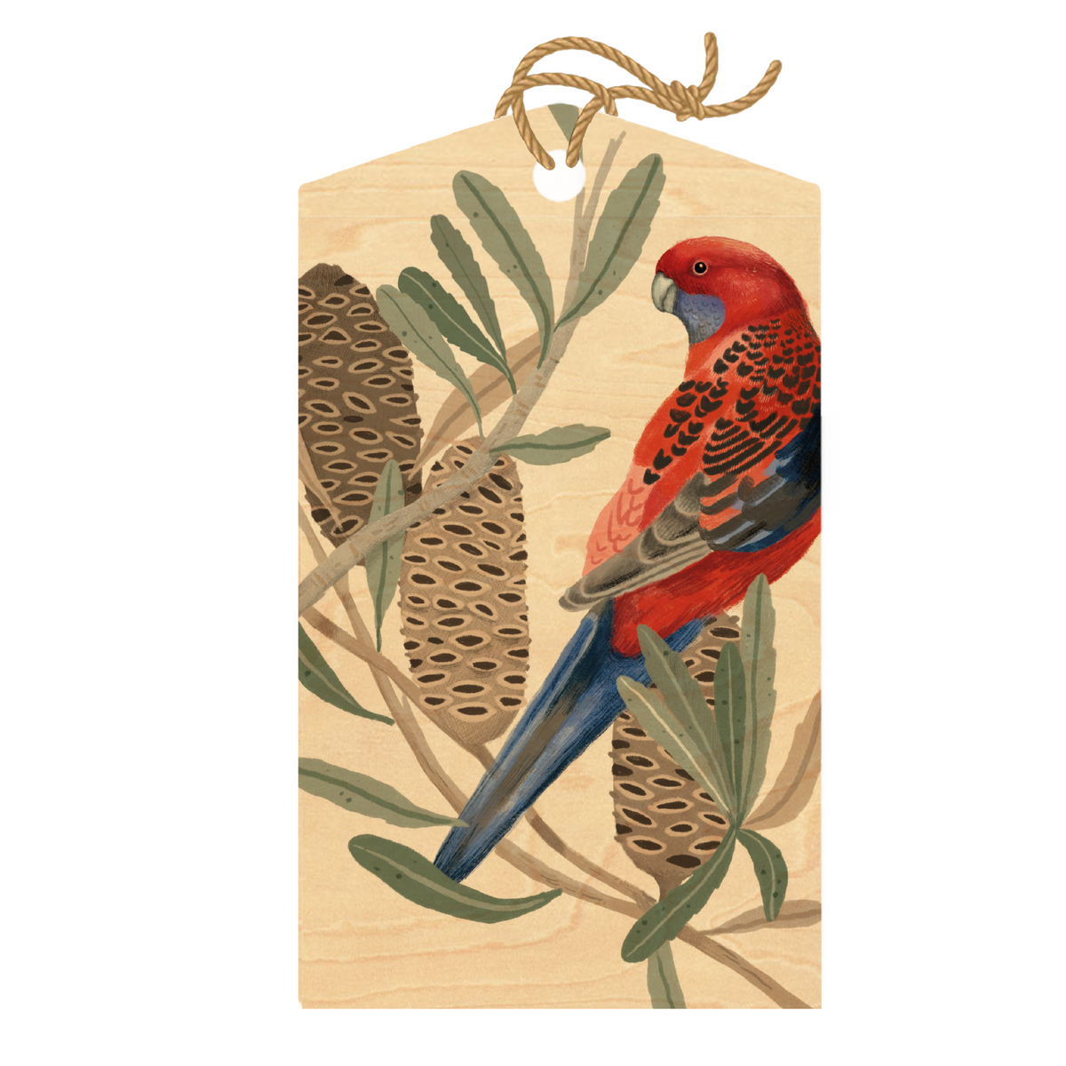 Wood Gift Tag Bundle - 6 Pack - Bush Greetings