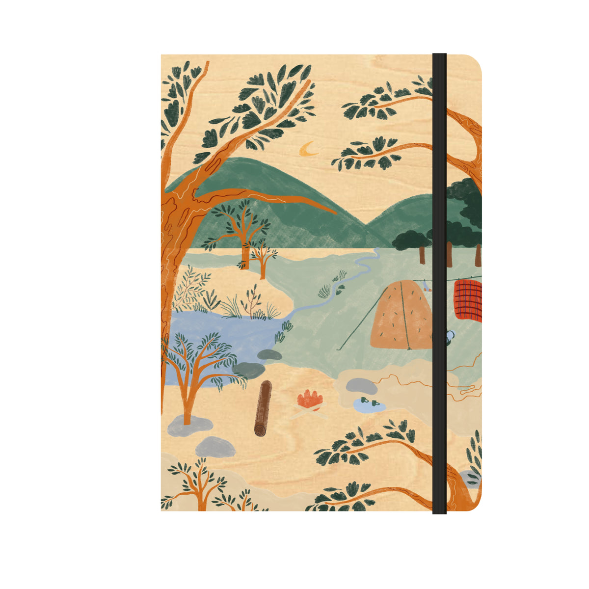 Wood Cover B6 Notebook Bundle - 6 Pack - Life Down Under Collection