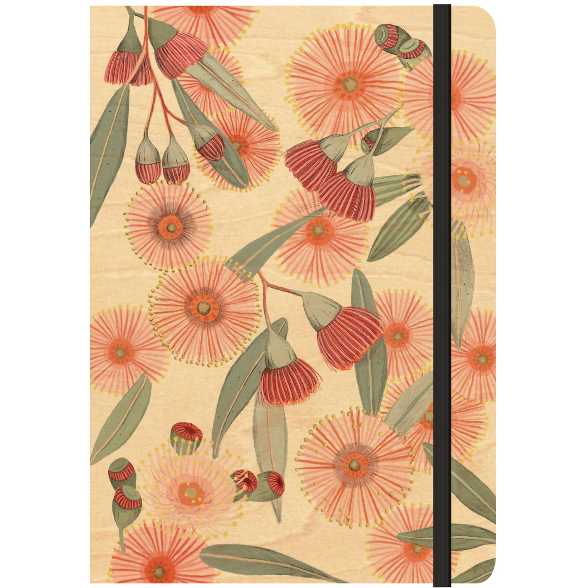 Wood Cover A5 Journal Bundle - 6 Pack - Bush Greetings Collection