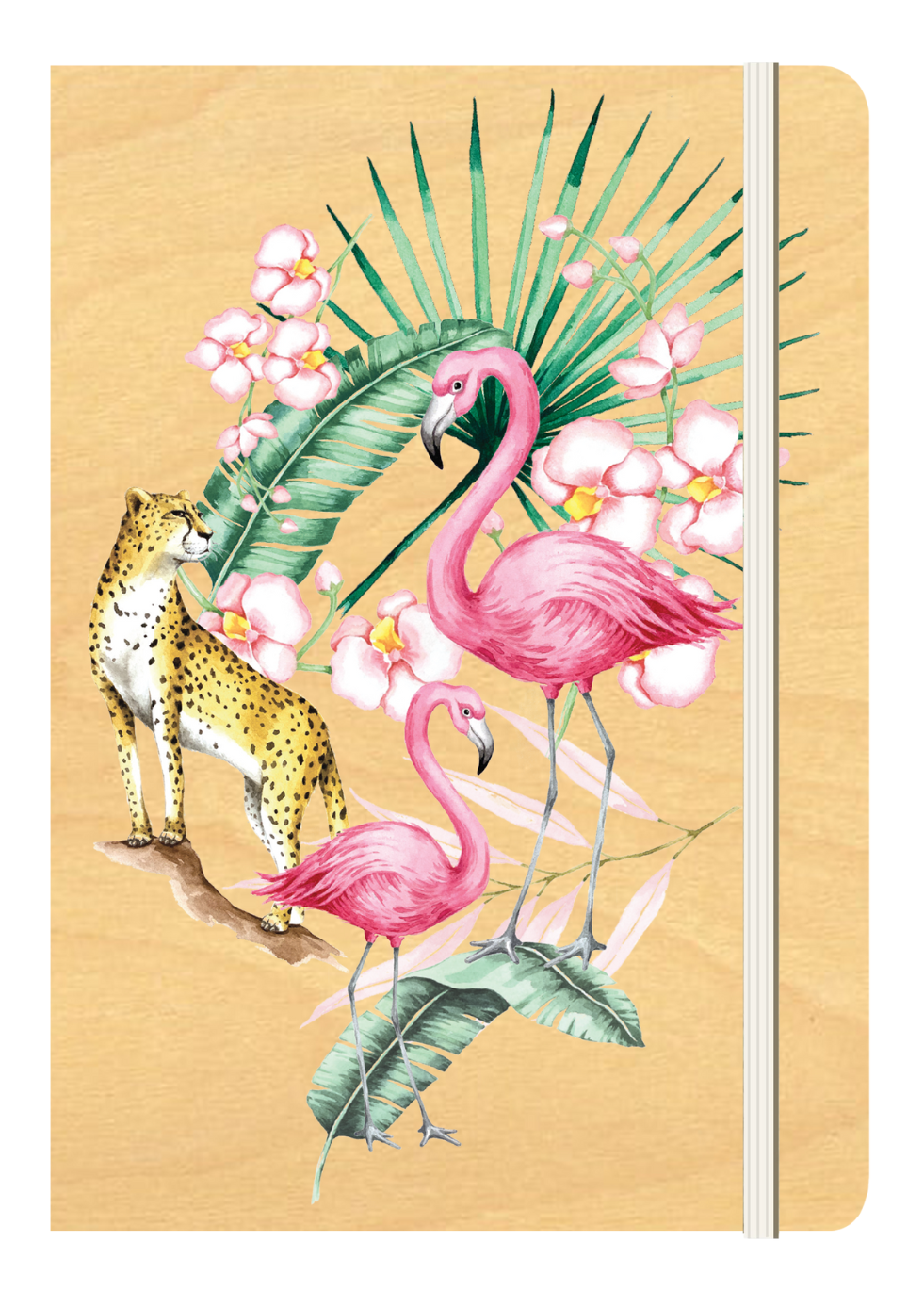 Wood Cover A5 Journal Bundle - 6 Pack - Garden Collection