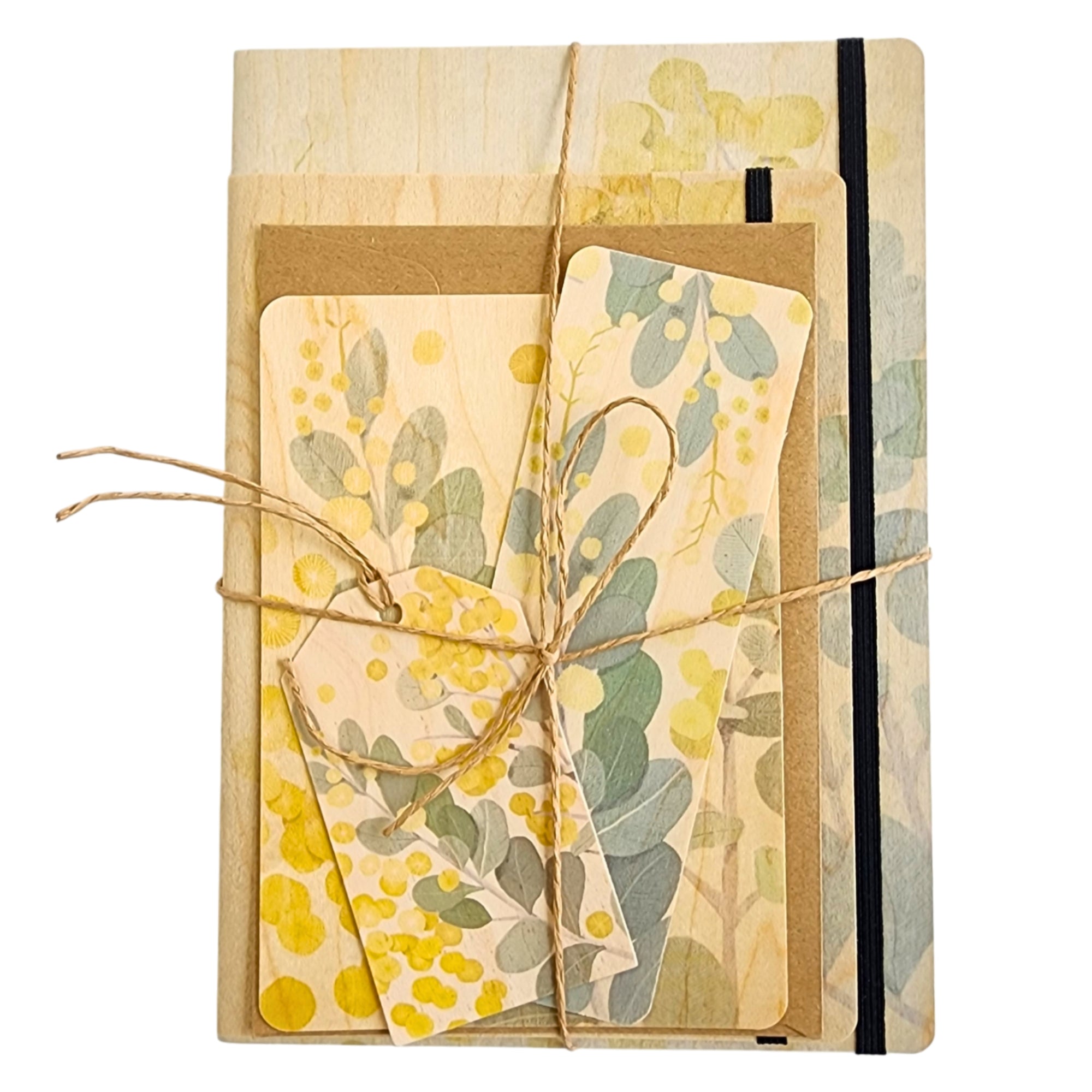 Golden Wattle Maple Wood Gift Pack