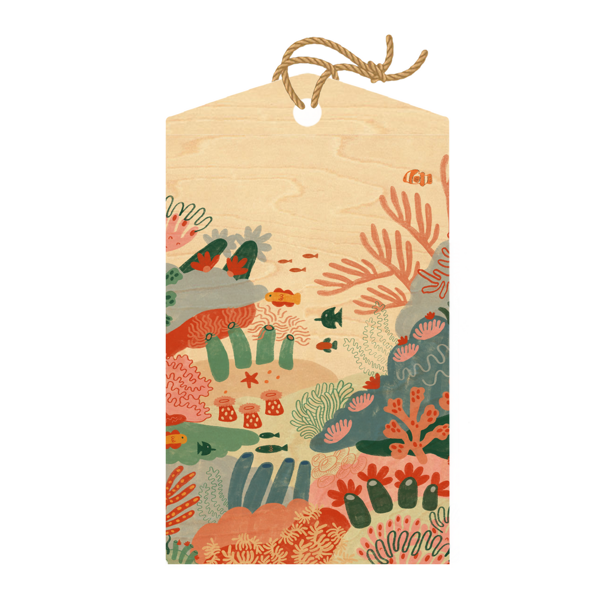 Wood Gift Tag Bundle - 6 Pack - Life Down Under