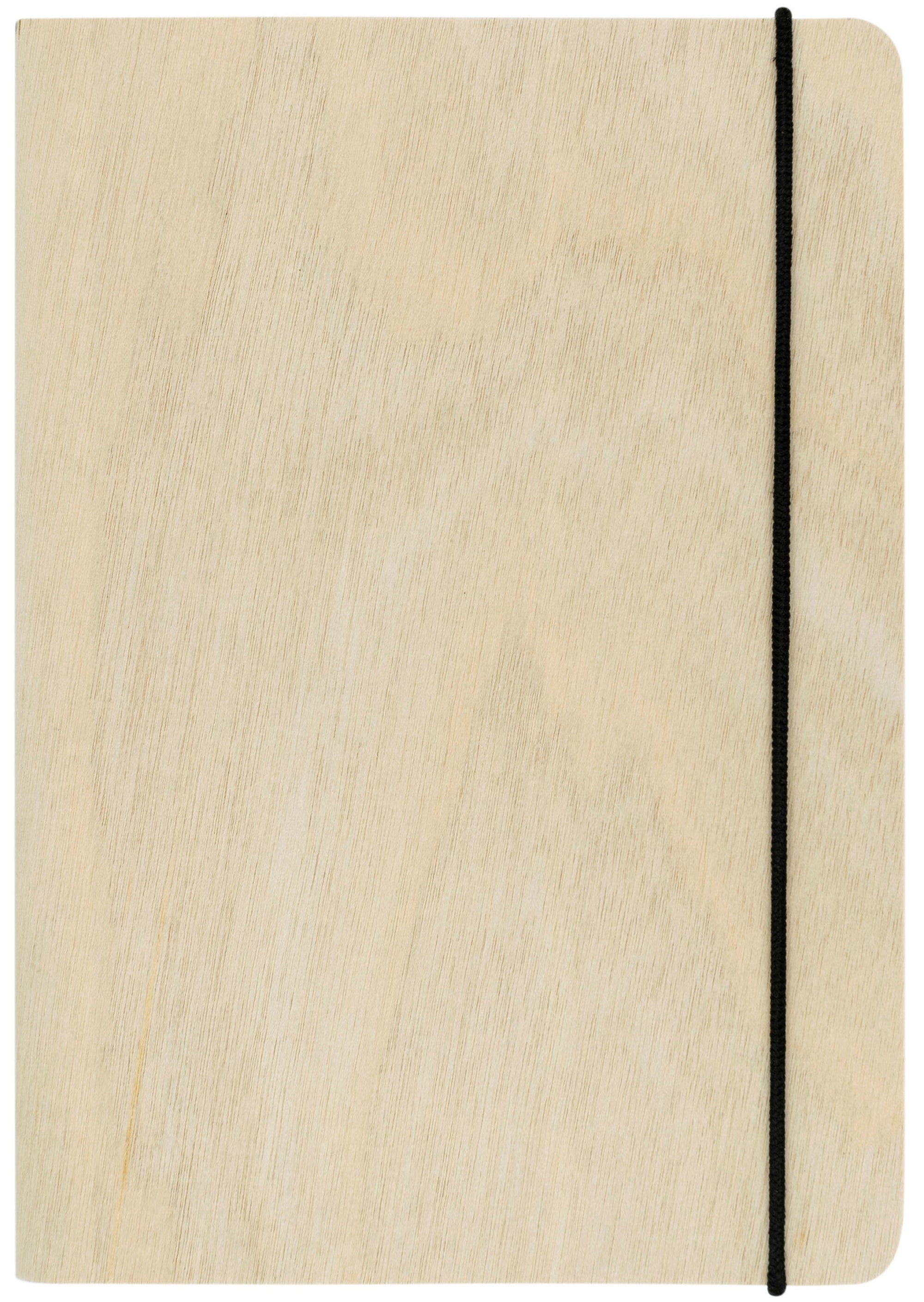 B6 Birch Wood Cover Notepad (Blank)